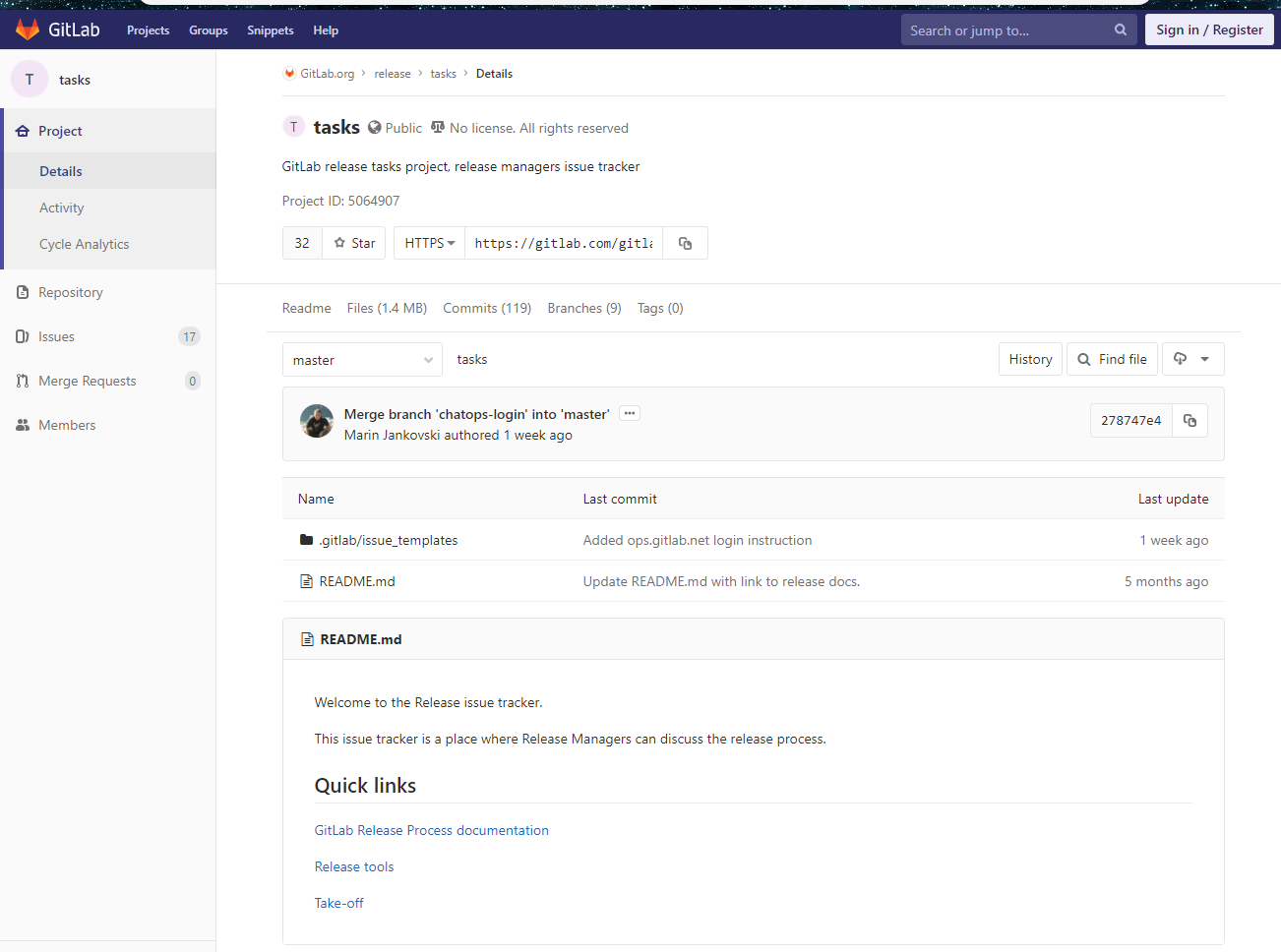 Abbildung 5: GitLab